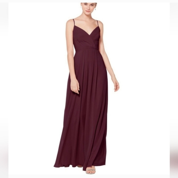 Bill Levkoff Dresses & Skirts - Bill Levkoff Burgundy Evening Gown